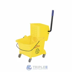 Carro estrujador amarillo 20 L  Luster Aseo Industrial