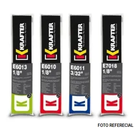 Electrodo Krafter E6011 1/8" Caja 20 kg Soldadora