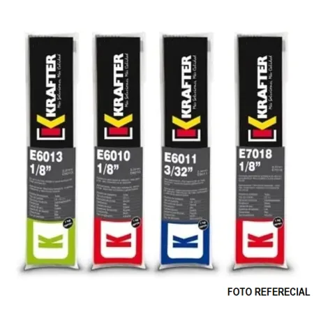 ELECTRODO KRAFTER  E 7018  3/32"  2.5MM  1 KG Soldadura