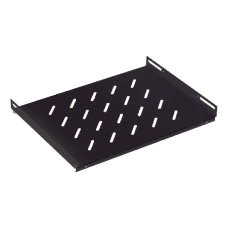 Bandeja Rack 19” Ventilada Fija 47 x 50 cm para Gabinetes de Red Rack y Gabinetes