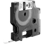 Cinta Termocontraíble DYMO Rhino 18051 6 mm (1/4”) Negro sobre Blanco Cintas Rotuladoras