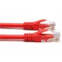 Patch Cord de Red Categoría 6 1 Metro Rojo LSZH precio online