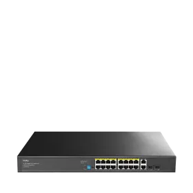 Switch PoE+ Cudy GS1018PS2 16 Puertos + 2 Uplink + 2 SFP 200W
