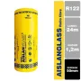 Lana de vidrio aislanglass 50mm libre 1,2 x 24 m R122  28.8 m2 Volcan Aislacion