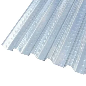 Placa Colaborante Galvanizada 0,8 mm Largo 6,0 m Materiales de Construccion