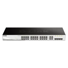 Switch Smart Administrable D-Link DGS-1210-28 24 Puertos Gigabit + 4 Puertos Combo RJ45/SFP
