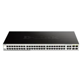 48 puertos Gigabit + 4 puertos Combo RJ45/SFP dlink DGS-1210-52 Switch
