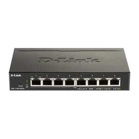 Switch Smart Administrable D-Link DGS-1100-08PV2 8 Puertos Gigabit PoE+ 64W