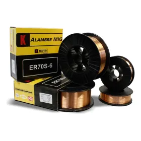 ALAMBRE MIG KRAFTER ROLLO  0.8MM X 15KG Soldadura