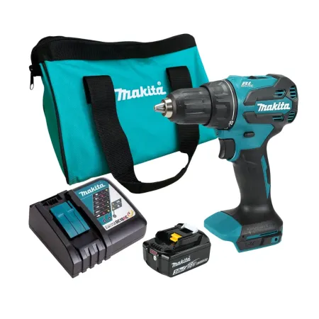 Taladro Percutor Inalámbrico Makita DHP490RFX 18V LXT Brushless 13 mm Taladros inalambricos