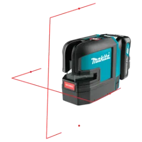 NIVEL LASER DE LINEAS CRUZADAS + 4 PUNTOS + Bat. 2Ah + CARGADOR Makita SK106DZ-1 Herramientas