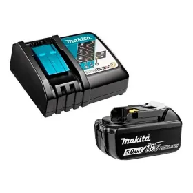 Kit Cargador Makita 18V + Batería BL 5.0Ah Bateria para herramienta