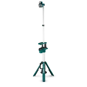 Foco de trabajo Makita DML814 18V con trípode, batería y cargador Herramientas inalámbricas