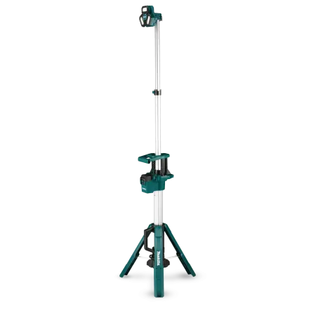Foco de trabajo Makita DML814 18V con trípode, batería y cargador Herramientas inalámbricas