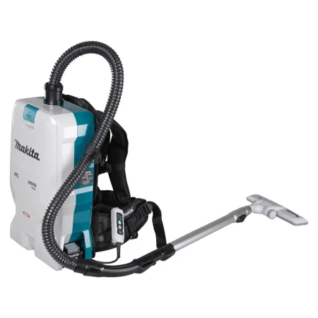 Aspiradora de mochila Makita VC011GZ 40V XGT 6 L con 2 baterías Aspiradora industrial