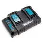 CARGADOR DOBLE NORMAL (DC18SH) 18V ah - (SIN CAJA) GRANEL Cargadores