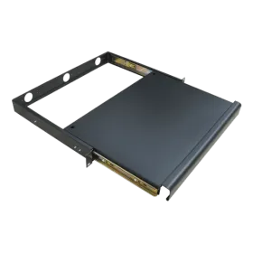 Bandeja Metálica Deslizable Porta Teclado para Rack de 19” Rack y Gabinetes