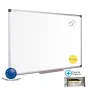 Pizarra Blanca Magnética Bisilque 150x100 cm - Ideal para Oficinas y Aulas Pizarras