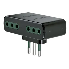 Enchufe Adaptador Triple Vimar Italiano S11 + 3P11 Enchufes electricos