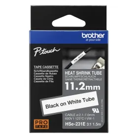 Cinta rotuladora Brother termocontraible HSe231E Cintas Rotuladoras