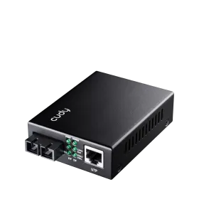 Conversor de medios fibra optica Cudy MC100GSA-20 Networking