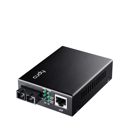 Conversor de medios fibra optica Cudy MC100GSA-20 Networking
