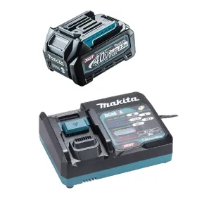 Set cargador makita DC40RA + Bateria BL4025 Herramienta inalambrica sin bateria