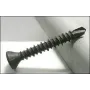 Tornillo Autoavellanante para Fibrocemento Punta Broca 7 x 1 1/4" Caja 100 Unidades Fijaciones