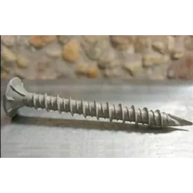 Tornillo Autoavellanante para Fibrocemento 10 x 1 1/4" Punta Espada Caja 100 Unidades Fijaciones