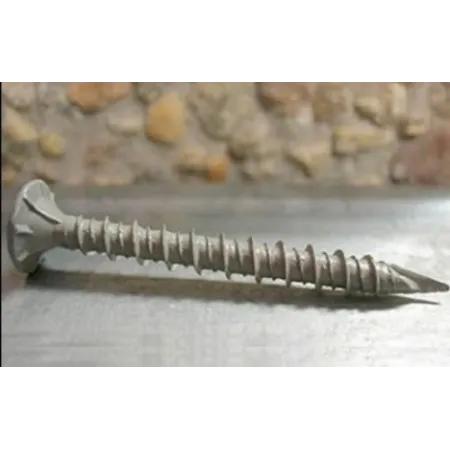 Tornillo Autoavellanante para Fibrocemento 10 x 1 1/4" Punta Espada Caja 100 Unidades Fijaciones