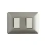 Interruptor Doble (9/15) 10A 250V Stanford Chanpagne Electricidad