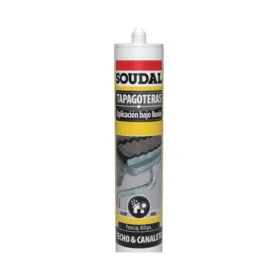 Tapagoteras Bajo Lluvia 400 g/ml Gris Soudal Sellos y adhesivos