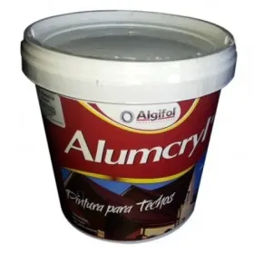 Pintura para Techos Metálicos Alumcryl Galón Algifol Pinturas