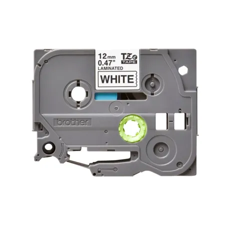 Cinta Rotuladora Brother TZe231 Negro sobre Blanco 12 mm Laminada Cintas Rotuladoras