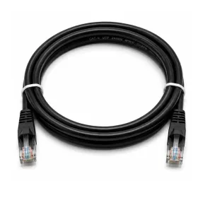 Patch Cord de Red Categoría 6 1 Metro Negro LSZH TRIPLEE