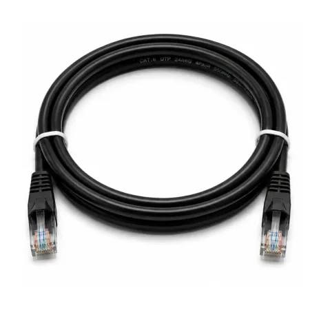 Patch Cord de Red Categoría 6 1 Metro Negro LSZH TRIPLEE