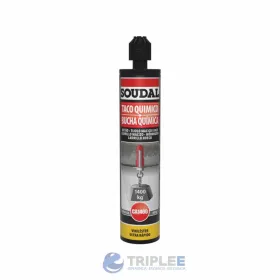 Taco Químico Anclaje Soudal CA 1400 280 ml Sellos y adhesivos