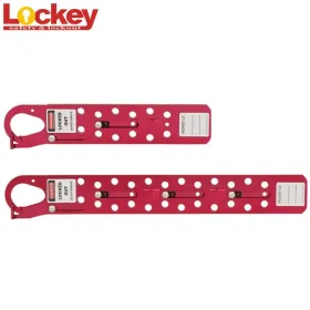 Pinza de bloqueo aluminio 24 orificios Lockey AH32 Candados y bloqueo