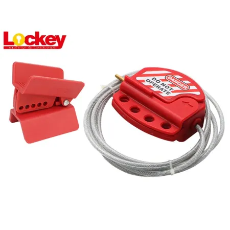 Bloqueo válvula mariposa Lockey BVL11 8mm-45mm Candados y bloqueo