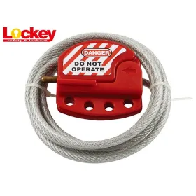 Cable de bloqueo universal Lockey CB01-6 6mm x 2m Candados y bloqueo