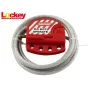 Cable de bloqueo universal Lockey CB01-6 6mm x 2m Candados y bloqueo
