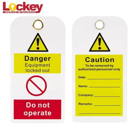 Tarjeta de bloqueo Lockey LT03 pack 10 unidades Candados y bloqueo