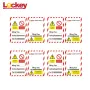 Tarjeta de bloqueo Lockey LT11 personalizada pack 10 unidades Candados y bloqueo