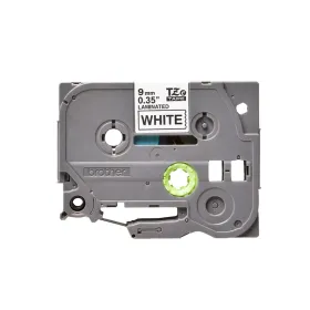 Cinta rotuladora Brother negro sobre blanco 9 mm TZe221 Cintas Rotuladoras
