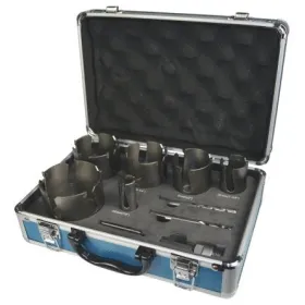 Sierra SET SIERRA COPA MULTIMATERIA22/35/51/57/64/76 Mm (9 Pcs) Makita Accesorios de herramienta