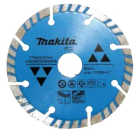 DISCO DIAMANTADO 115mmx22.23MM TURB./SEG CONCRETO Y GRANITO Accesorios de herramienta