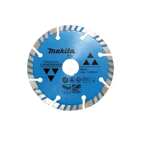 DISCO DIAMANTADO 115mmx22.23MM TURB./SEG CONCRETO Y GRANITO Accesorios de herramienta