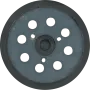 PLATO de GOMA 123MM P/BO5010 / BO5021 Makita Accesorios de herramienta