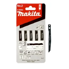 HOJA de CALAR Nº 2 (14T X 60mm) MADERA, Plástico, Aluminio, ACERO DULCE Makita Accesorios de herramienta