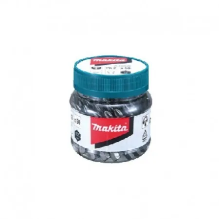 SET PUNTAS Atornillar en BOLSA (50 PCS/SET) S2 Sq2 50mm Makita Accesorios de herramienta